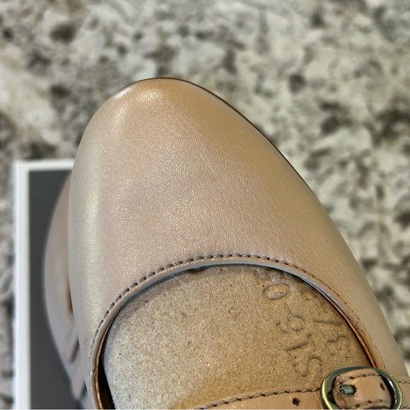 Dansko Leeza Ballerina Flats Leather Double Strap Buckle Tan Women 38‎ 7.5-8 - Picture 6 of 16